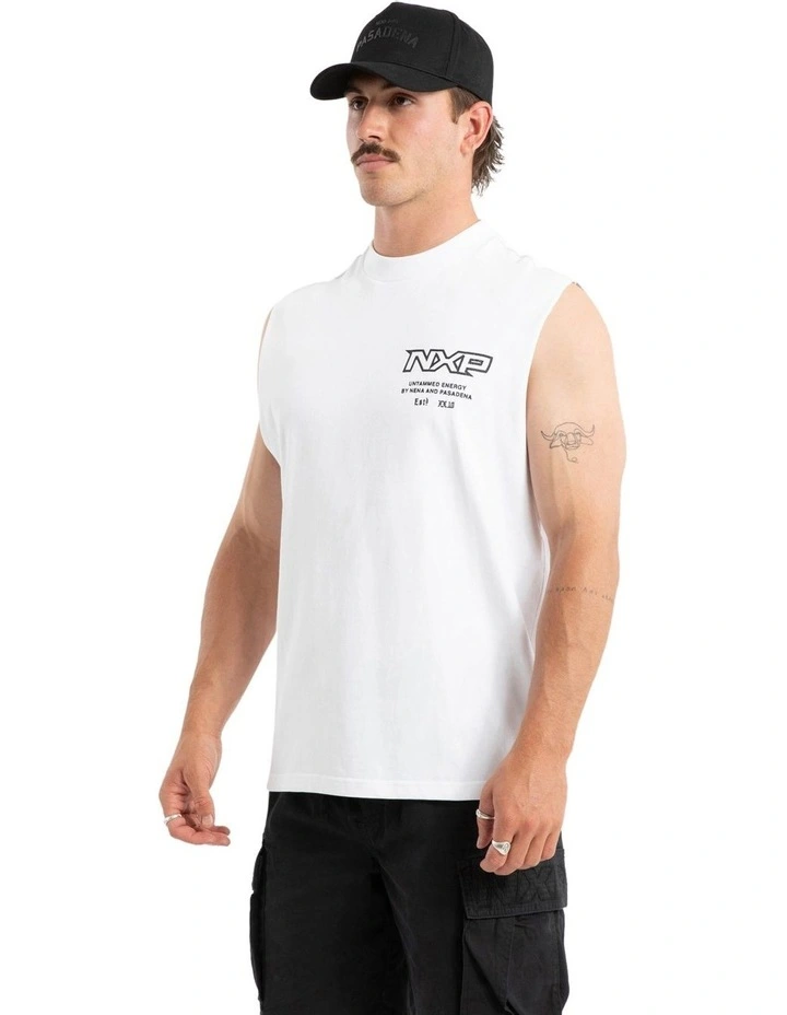 Champion Raptor Muscle Tank in White image 3