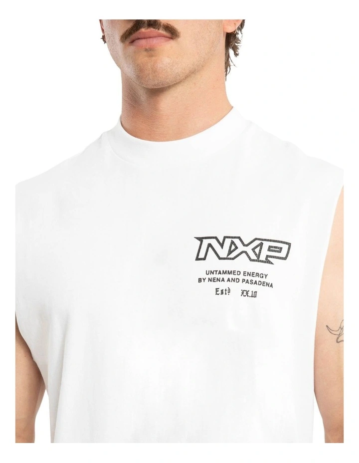 Champion Raptor Muscle Tank in White image 4