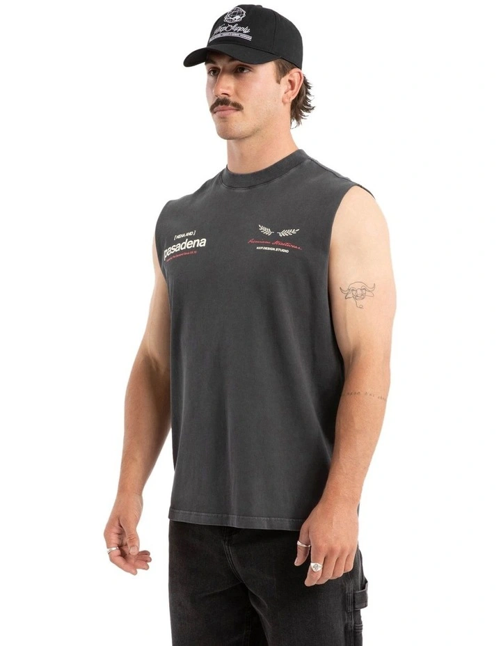 Anomaly Raptor Muscle Tank in Black image 3