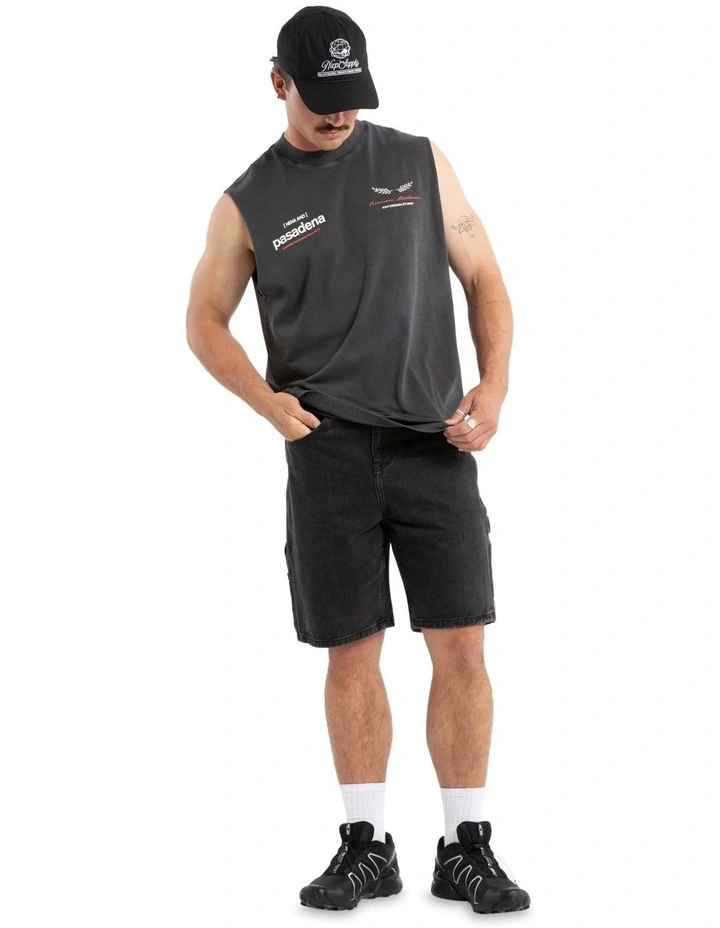 Anomaly Raptor Muscle Tank in Black image 6