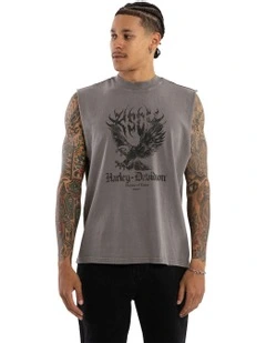 Highway Singlet in Grey