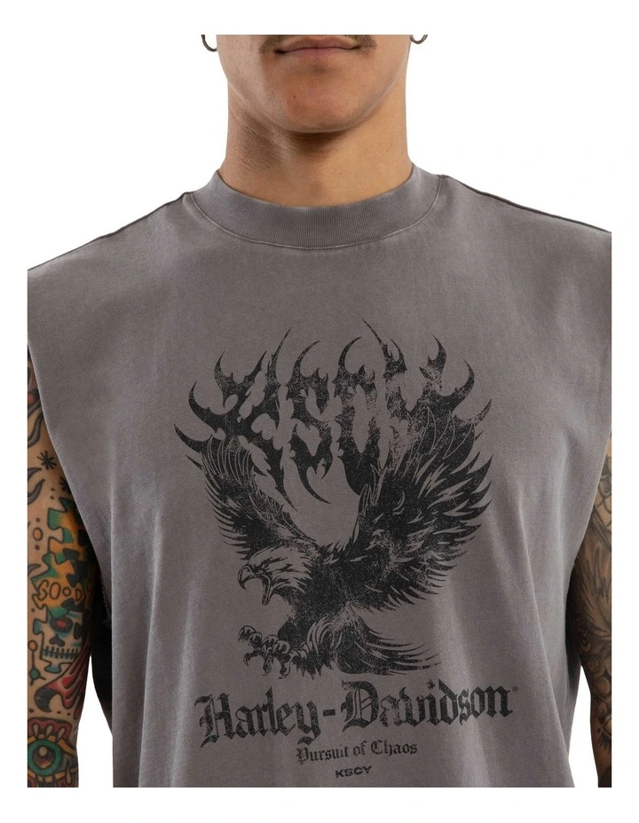 Highway Singlet in Grey image 3