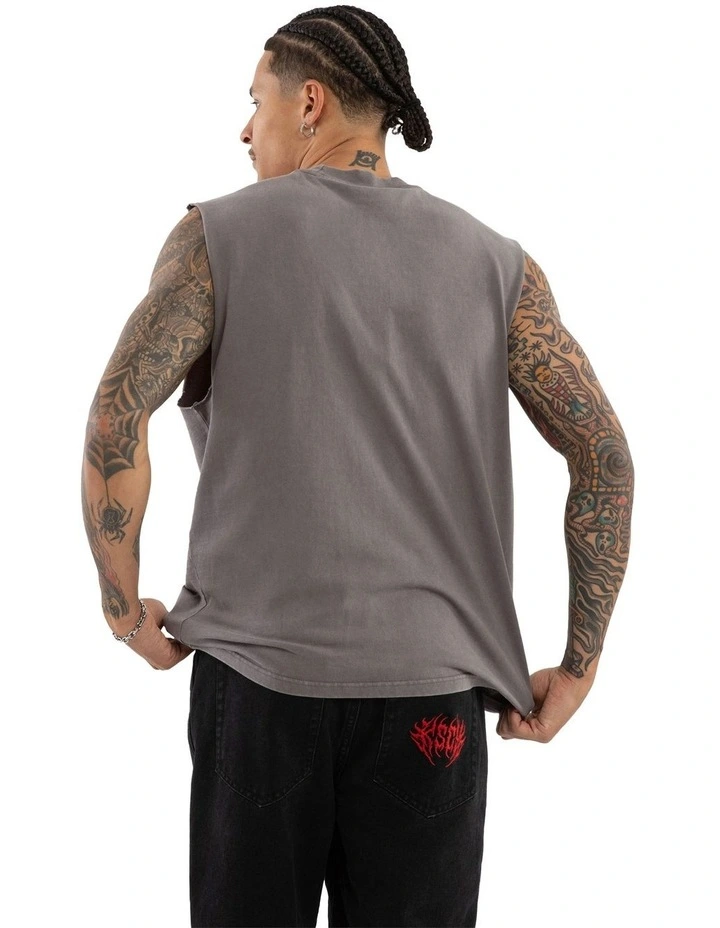 Highway Singlet in Grey image 4