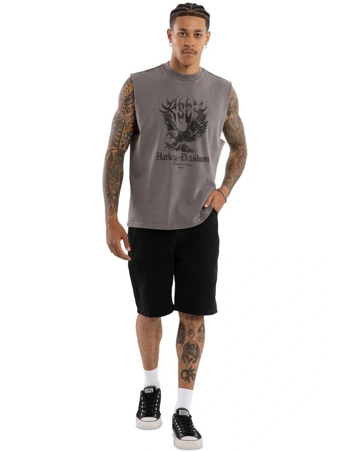 Highway Singlet in Grey image 5