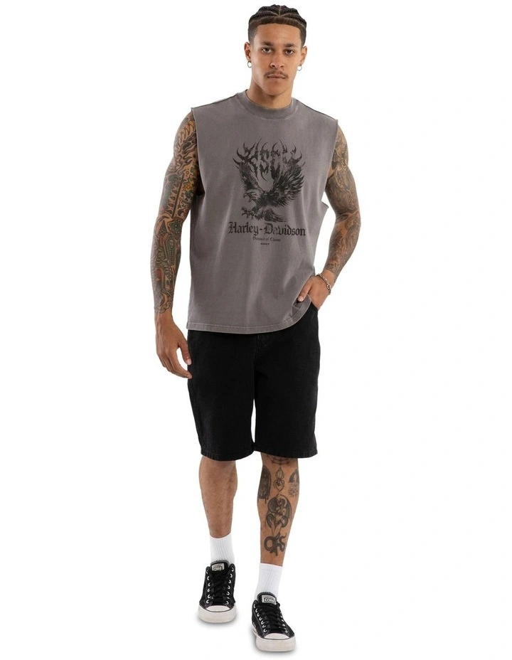 Highway Singlet in Grey image 6