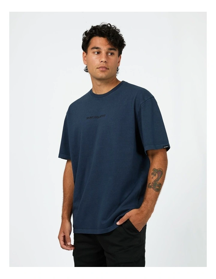 Id Tee in Blue image 3