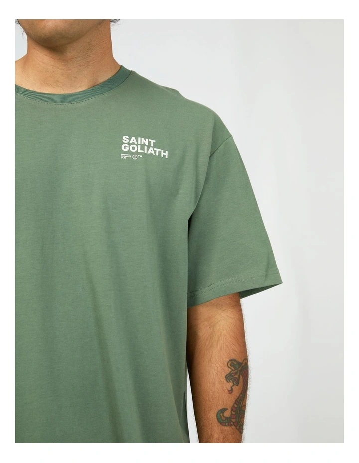 Kinetic Tee in Green image 4