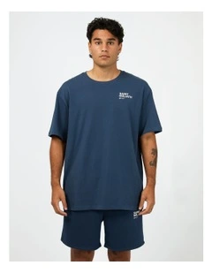 Kinetic Tee in Blue