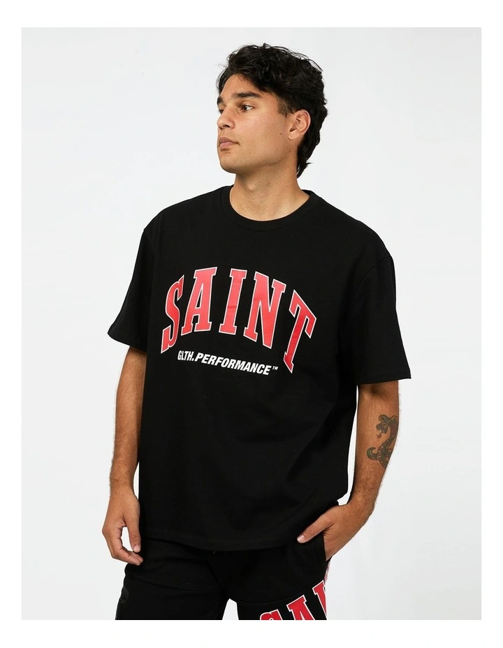 Baseline Tee in Black image 3