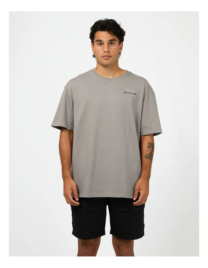 Link Script Tee in Grery image 1