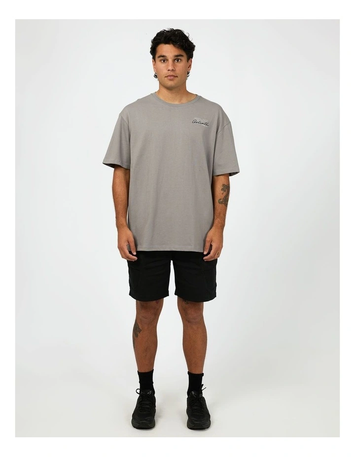 Link Script Tee in Grery image 5