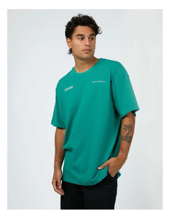 Game Day Tee in Green image 3