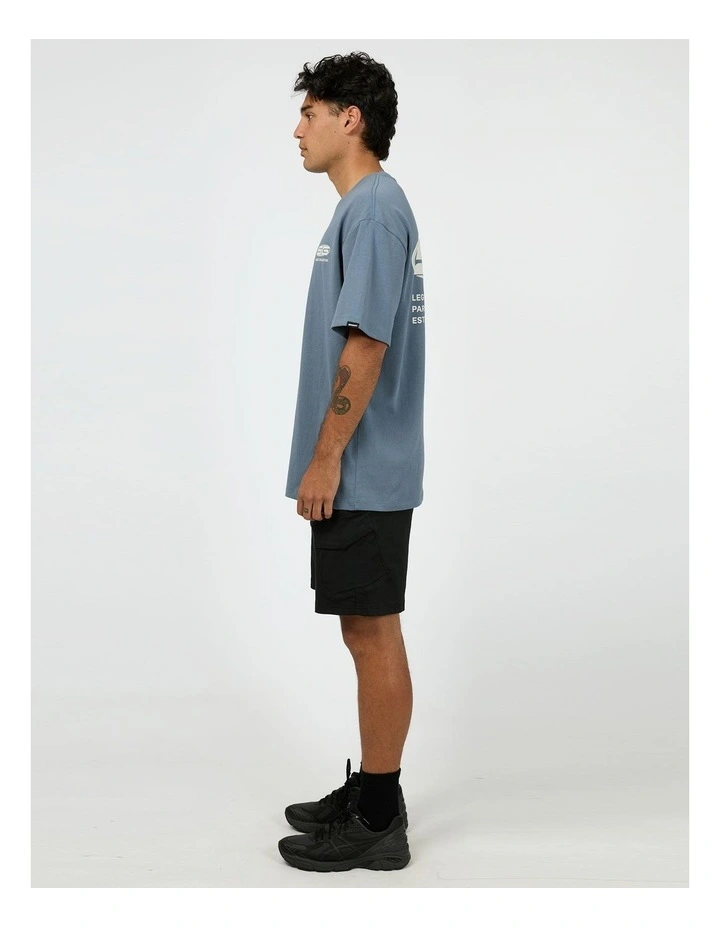 Saturn Tee in Blue image 6