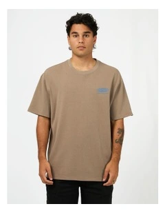 Saturn Tee in Brown