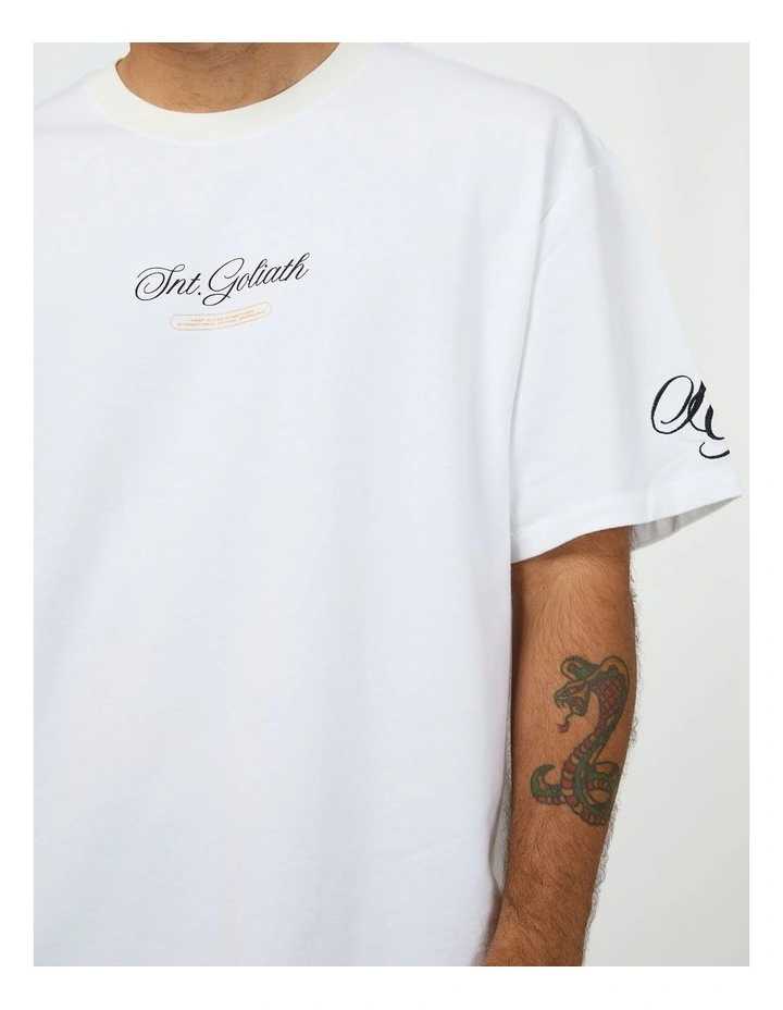Prestige Tee in White image 3