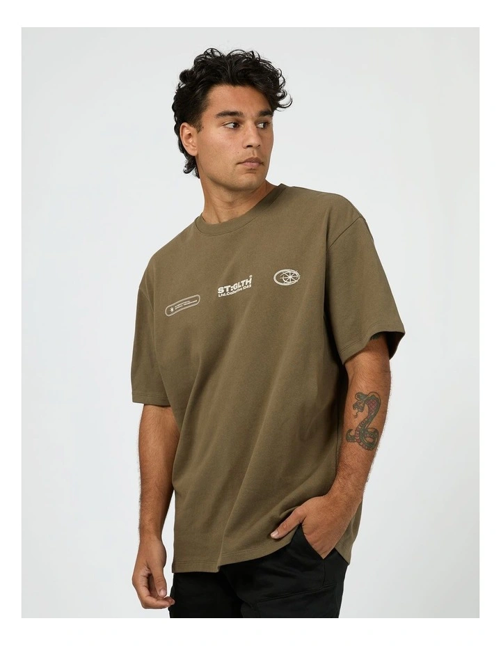 Collective Tee in Green image 3