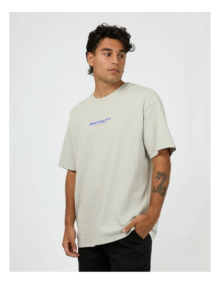 Bodega Tee in Grey image 3