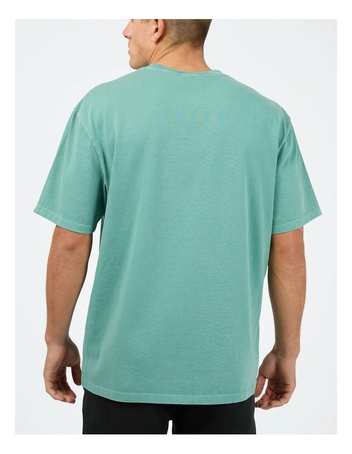 Id Tee in Green image 2