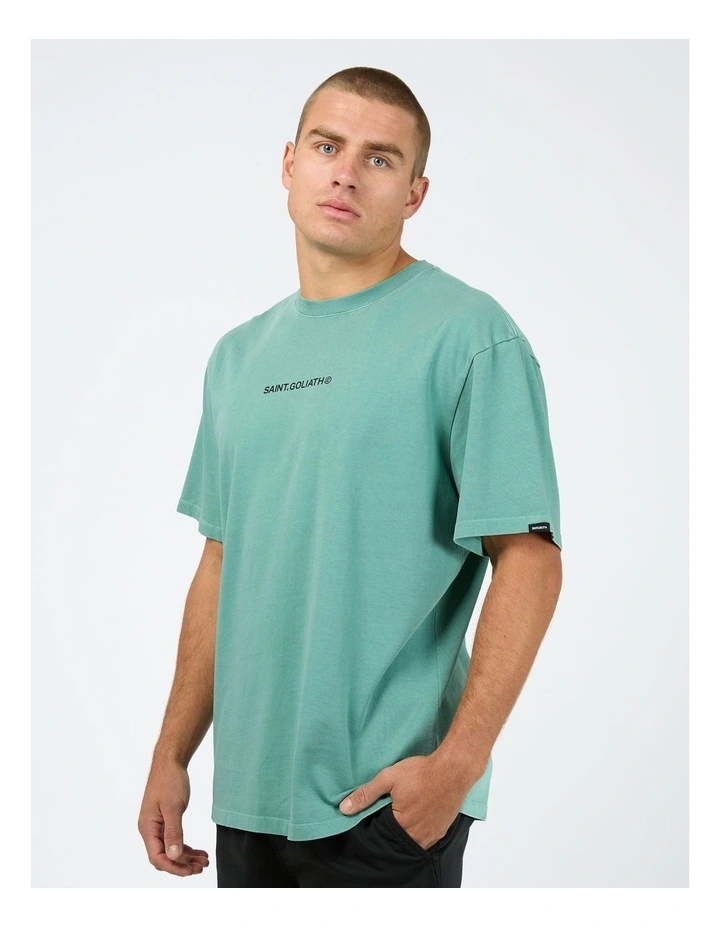Id Tee in Green image 3