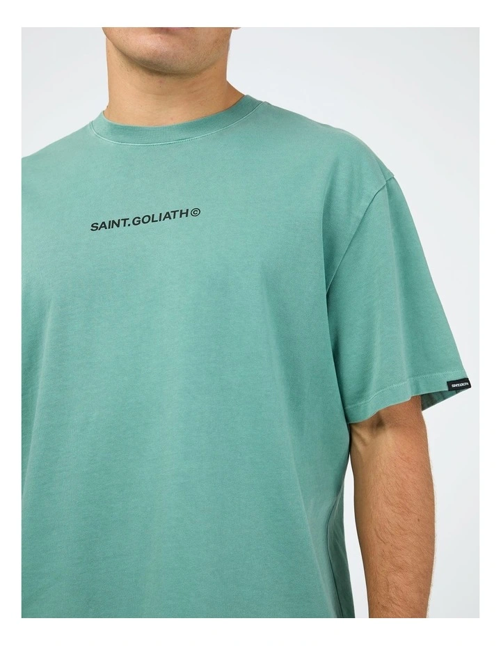 Id Tee in Green image 4
