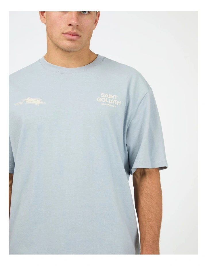 Echo Park Tee in Blue image 4