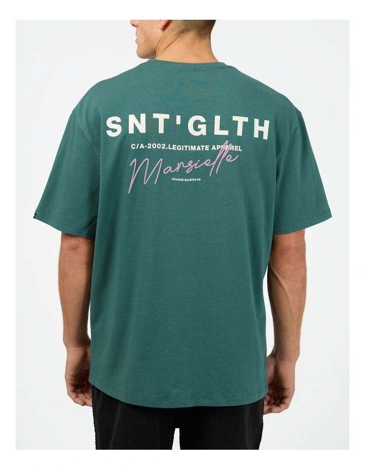 Marsielle Tee in Green image 2