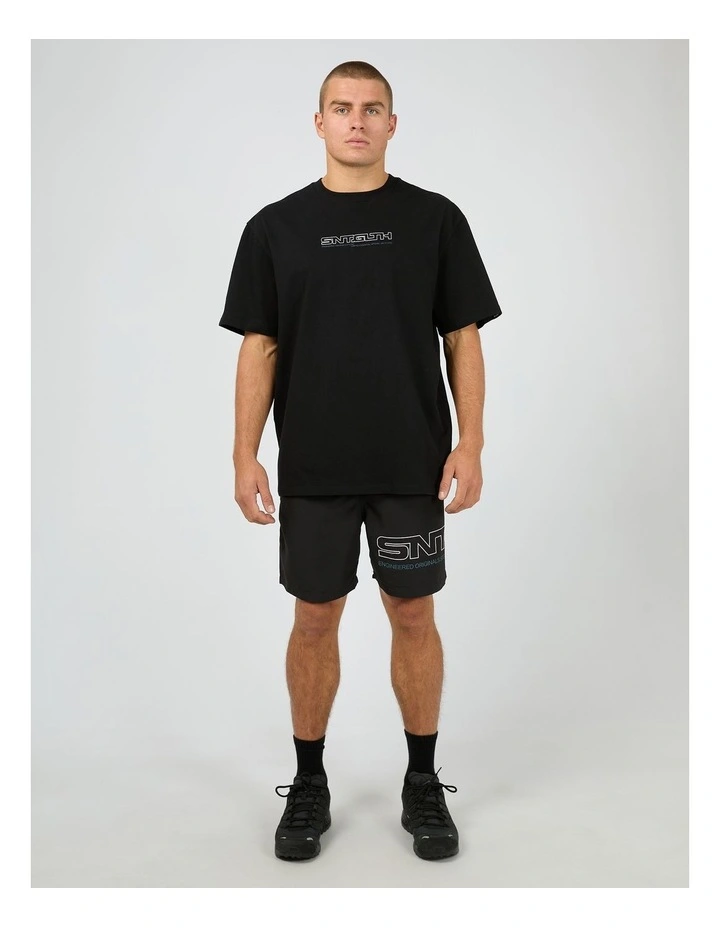 Hyperlink Tee in Black image 5