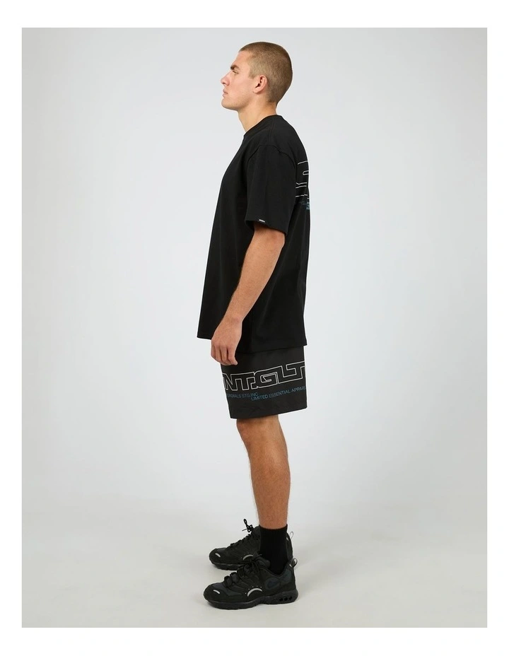 Hyperlink Tee in Black image 6