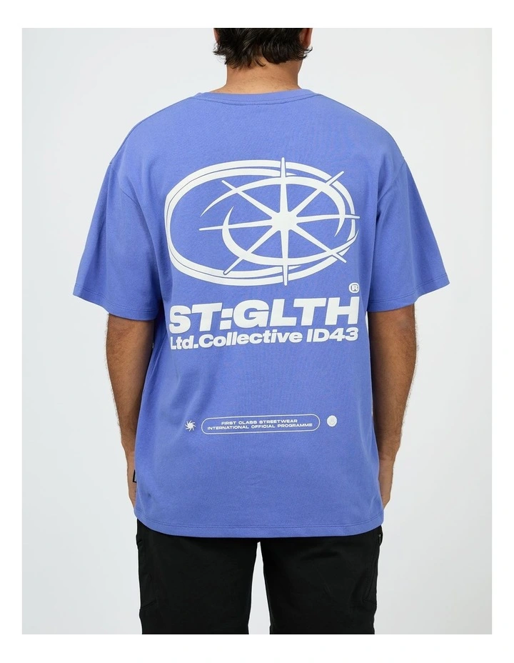 Collective Tee in Blue image 2