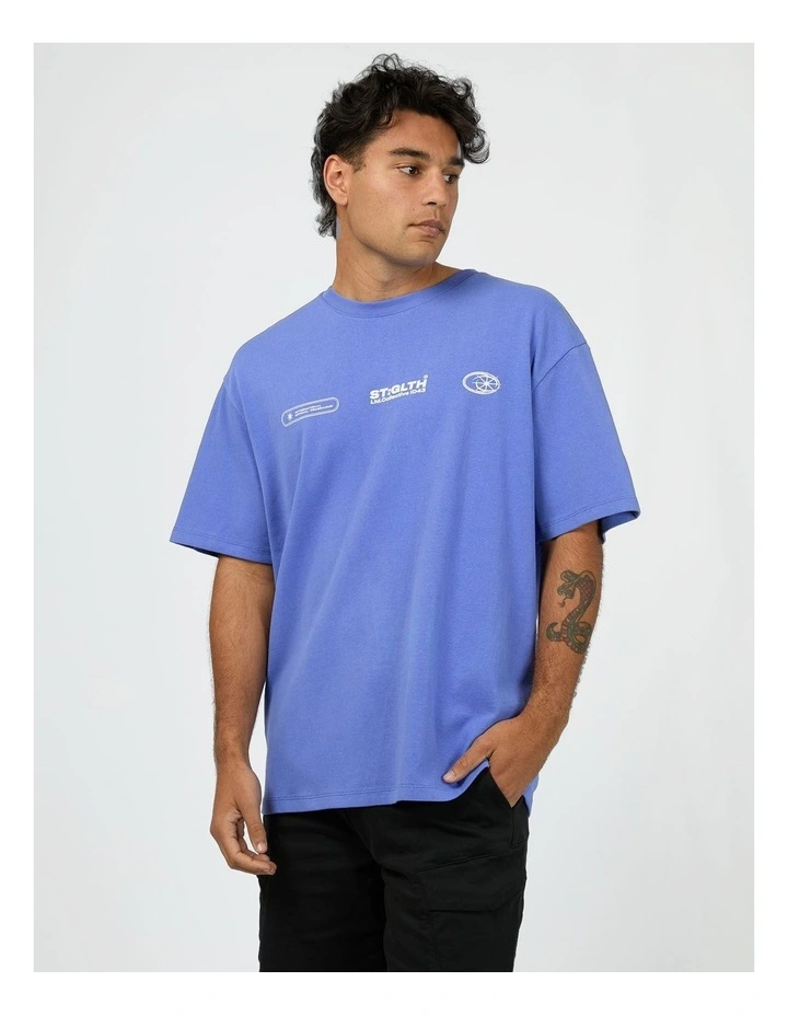 Collective Tee in Blue image 3