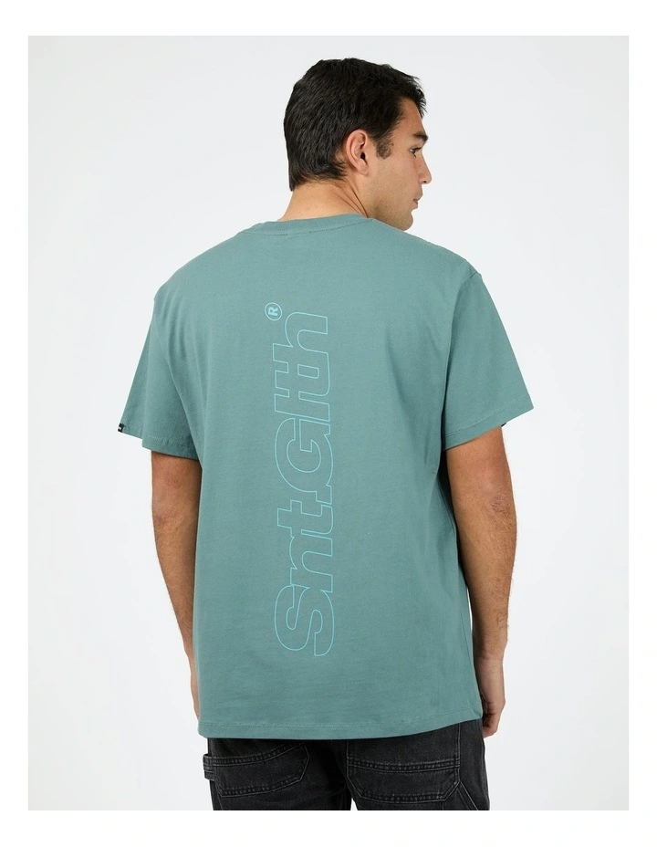 Radial Tee in Blue image 2