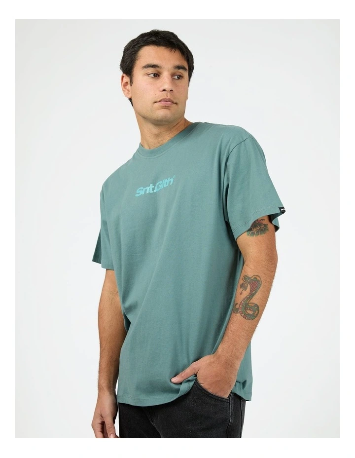 Radial Tee in Blue image 4