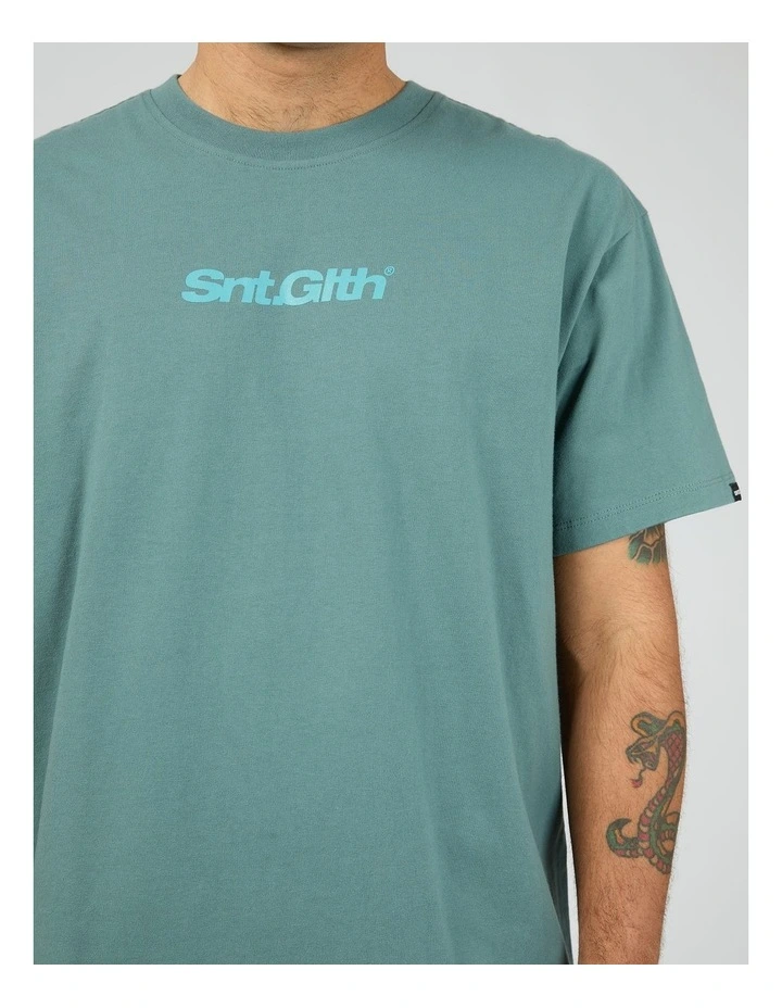 Radial Tee in Blue image 5