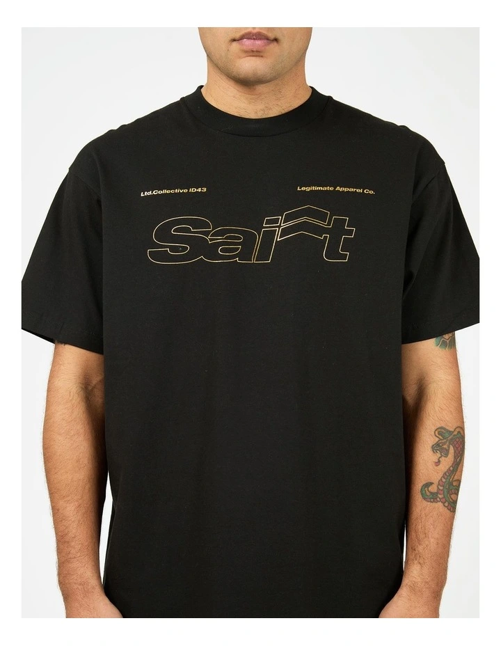 Arrow Tee in Black image 4