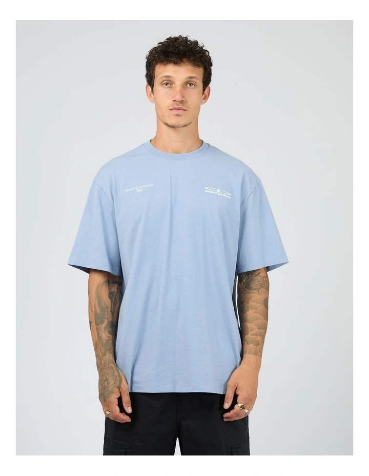 Vapor Tee in Blue image 1