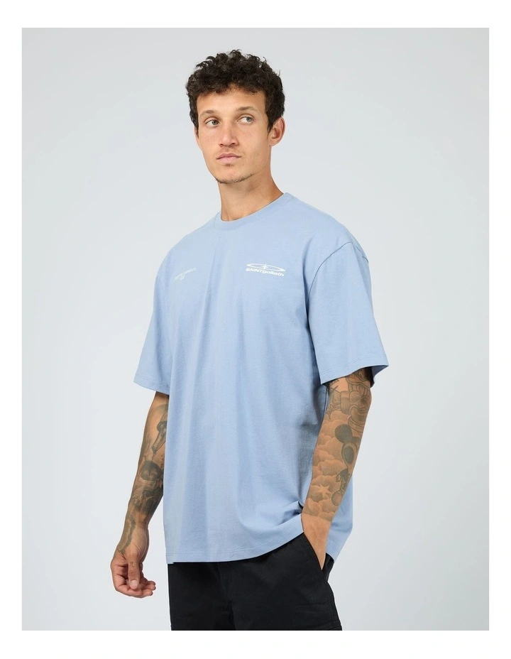 Vapor Tee in Blue image 3
