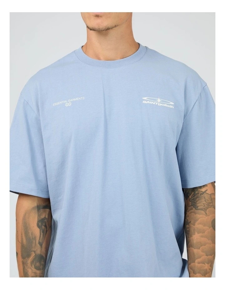 Vapor Tee in Blue image 4
