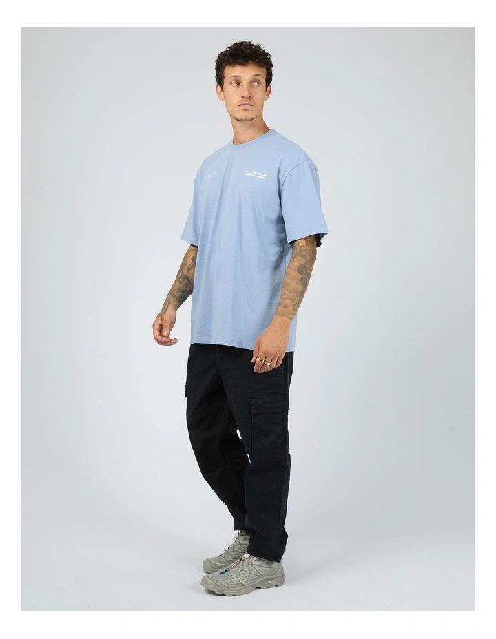 Vapor Tee in Blue image 6