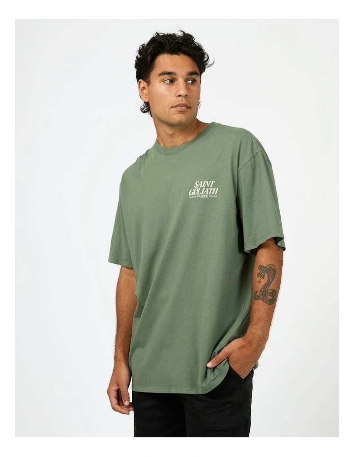 Athens Tee in Green image 3