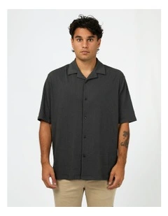 Liberate Short Sleeve Shirt in Black