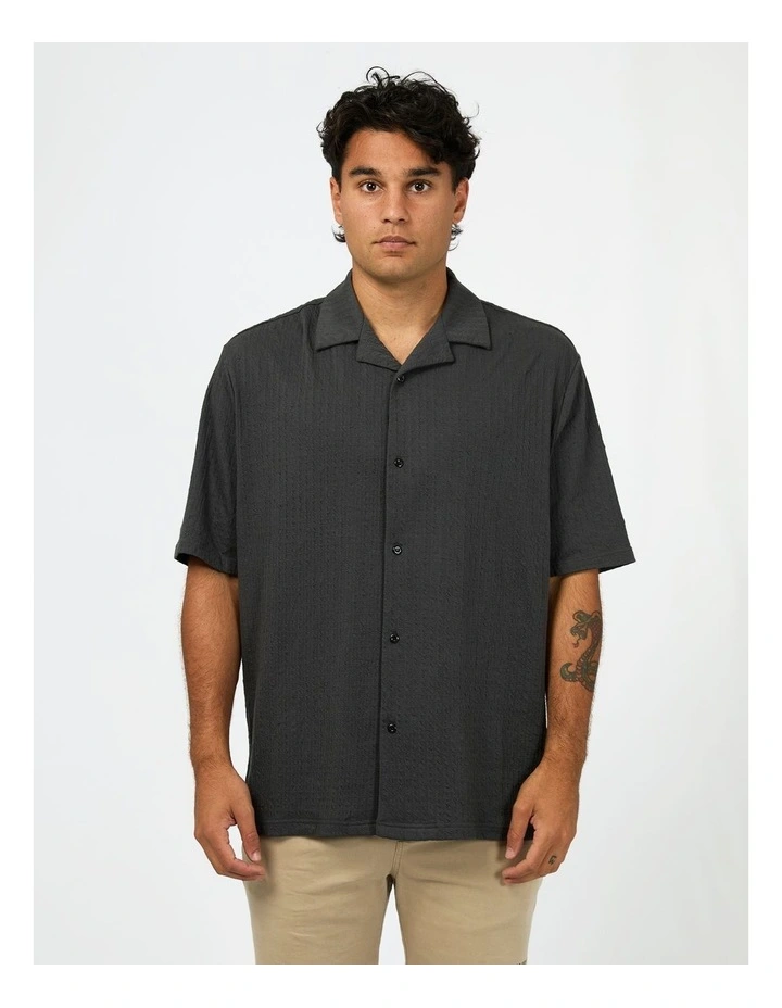 Liberate Short Sleeve Shirt in Black image 1
