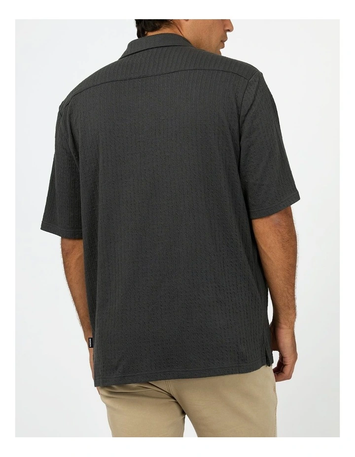 Liberate Short Sleeve Shirt in Black image 2