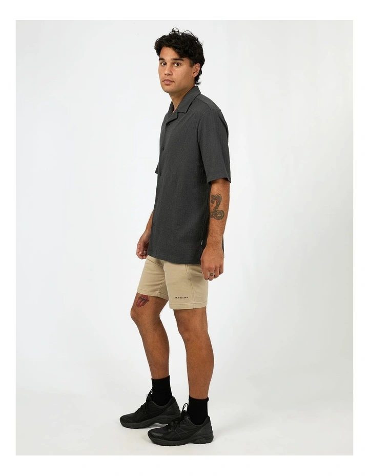 Liberate Short Sleeve Shirt in Black image 6