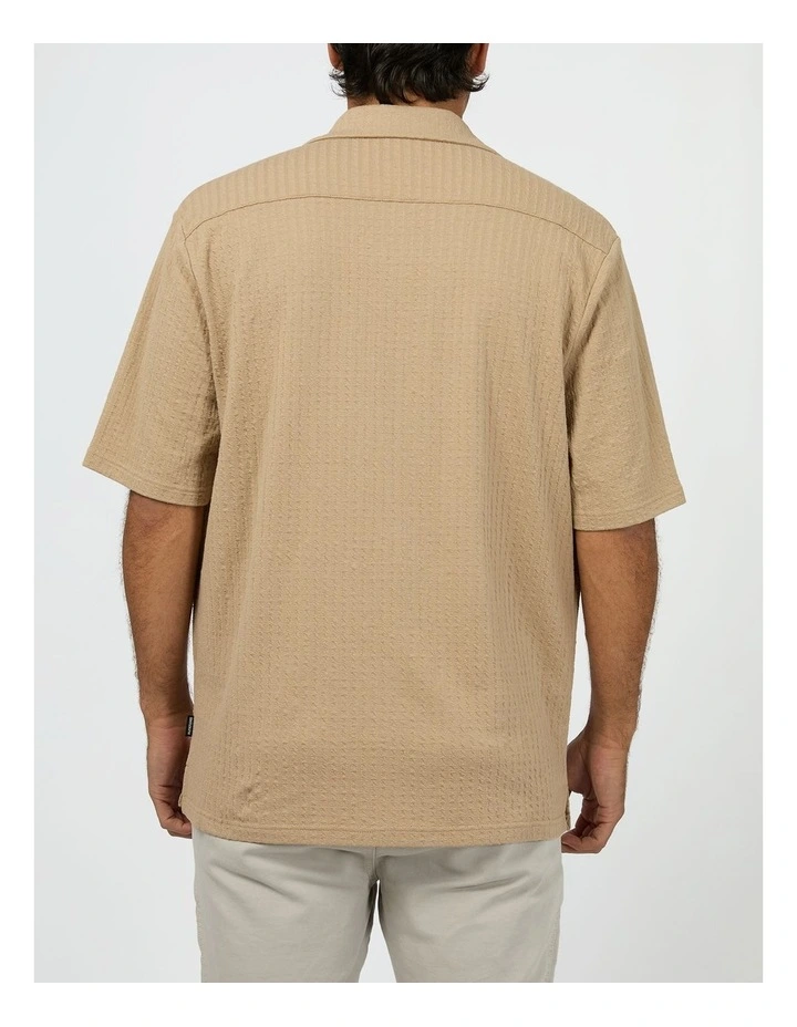 Liberate Short Sleeve Shirt in Brown image 2