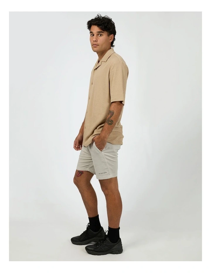 Liberate Short Sleeve Shirt in Brown image 6