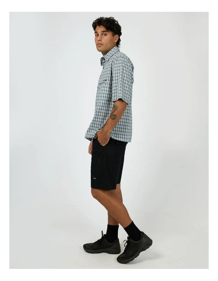 Angler Short Sleeve Shirt in Blue image 6