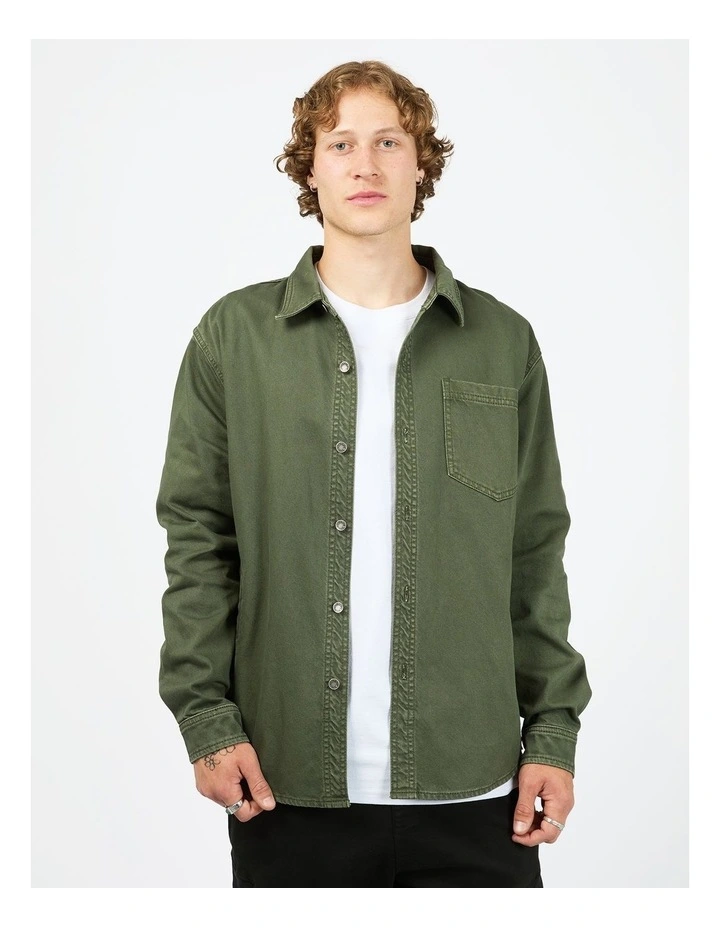 Moab Long Sleeve Shirt in Green image 1