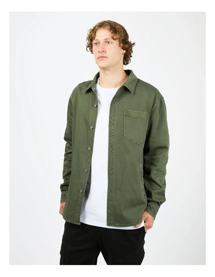 Moab Long Sleeve Shirt in Green image 3
