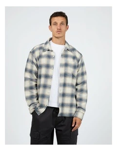 Control Check Shirt in Green