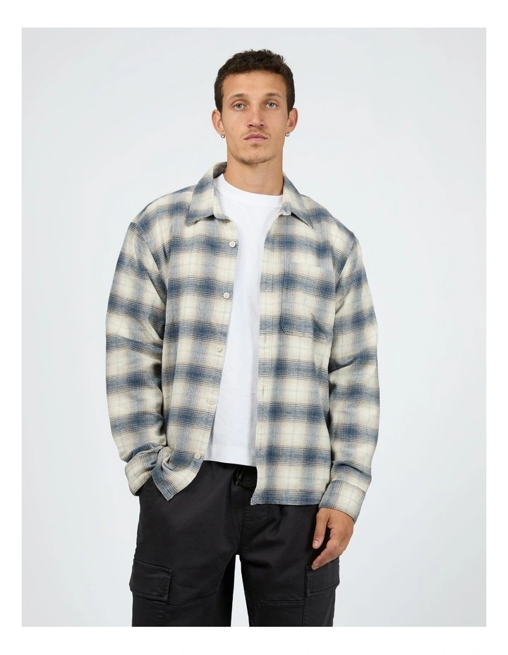 Control Check Shirt in Green image 1